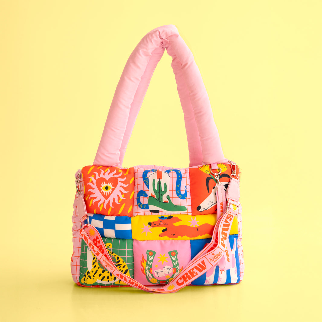 Puffy Bag Mi Hogar Rosa