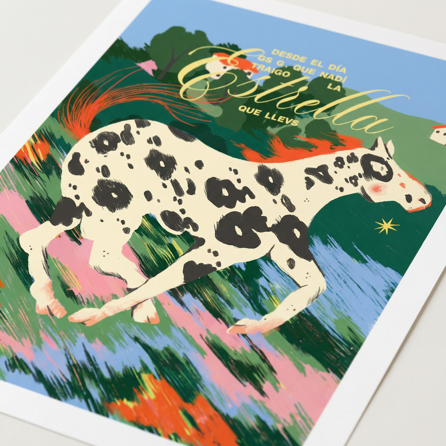 🐴✨ Póster Estrella que llevo