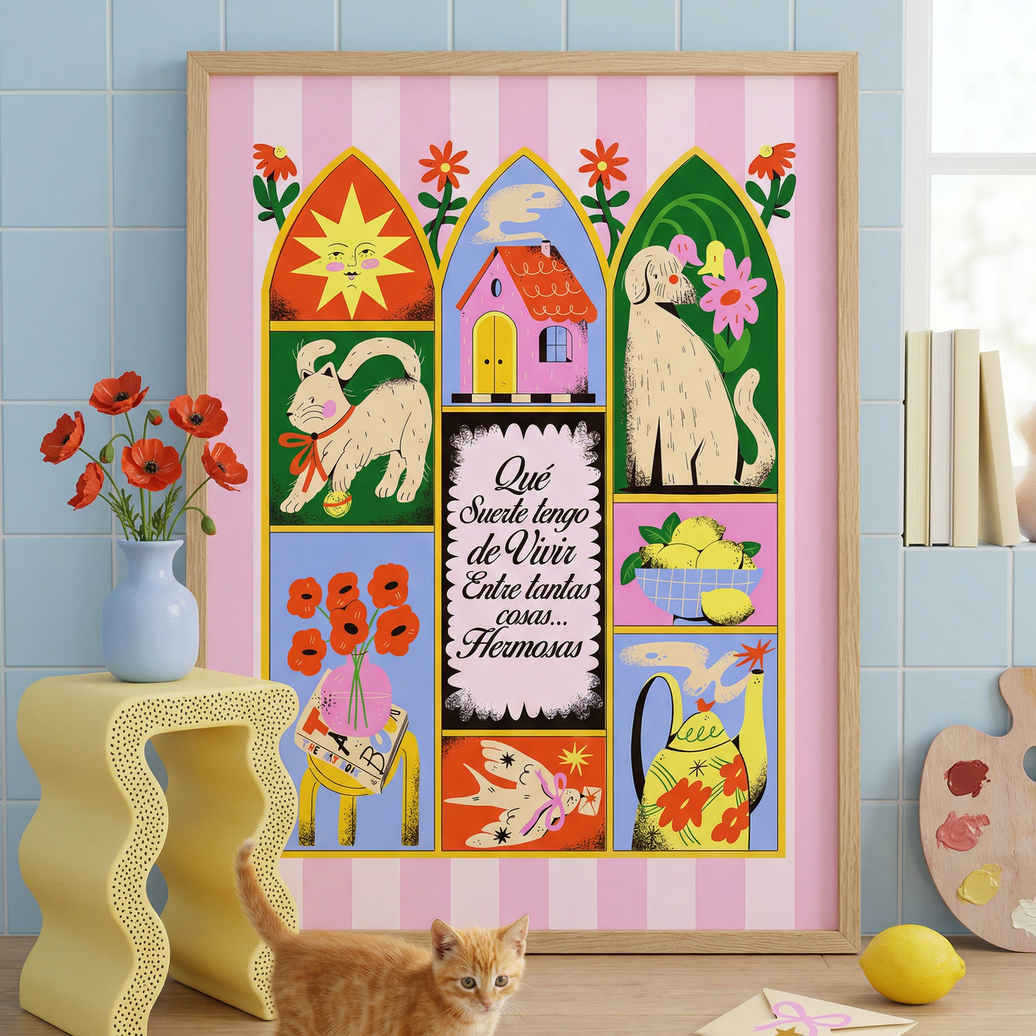 🌸✨Póster Cosas Maravillosas
