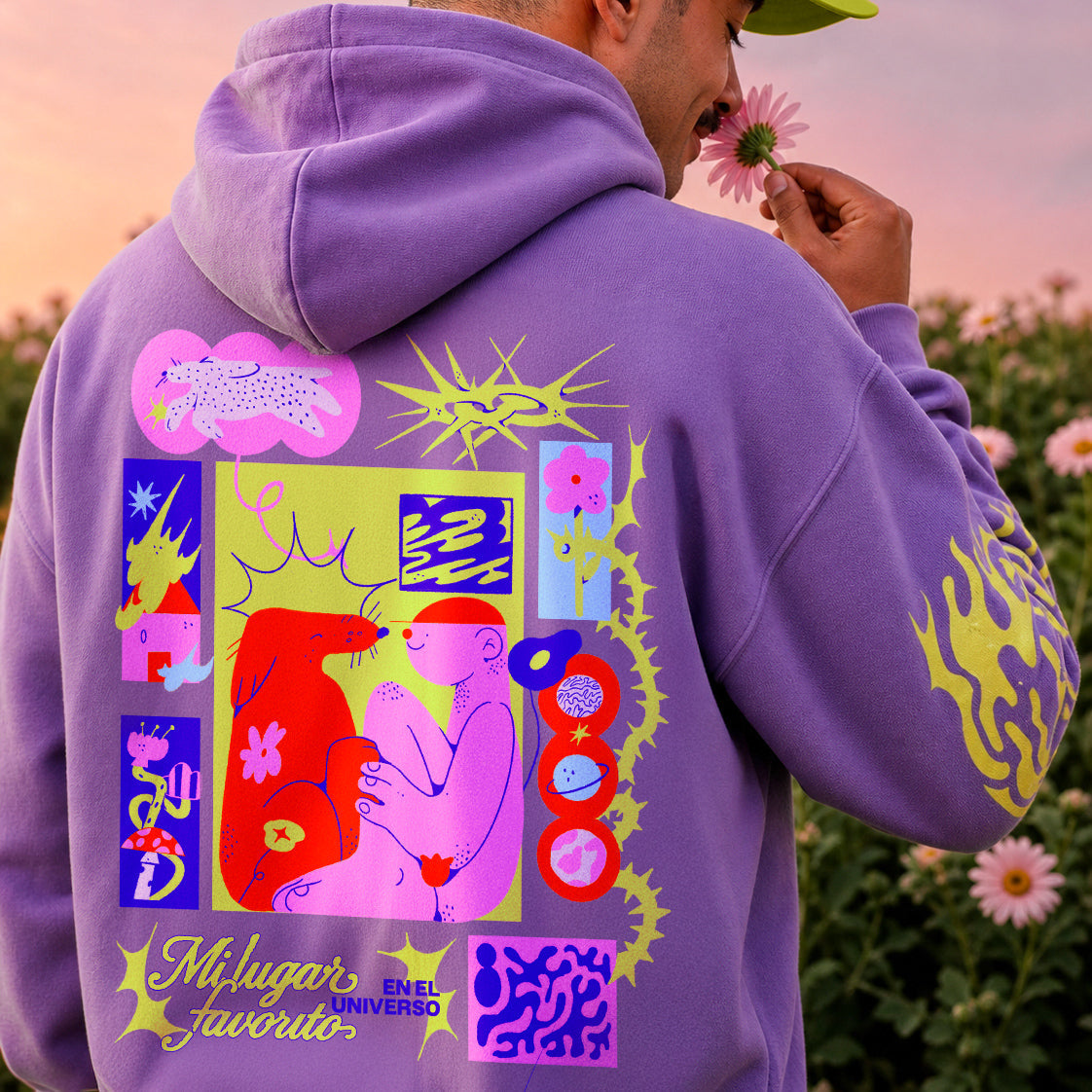 🪐💜 Hoodie Mi Lugar Favorito en el Universo