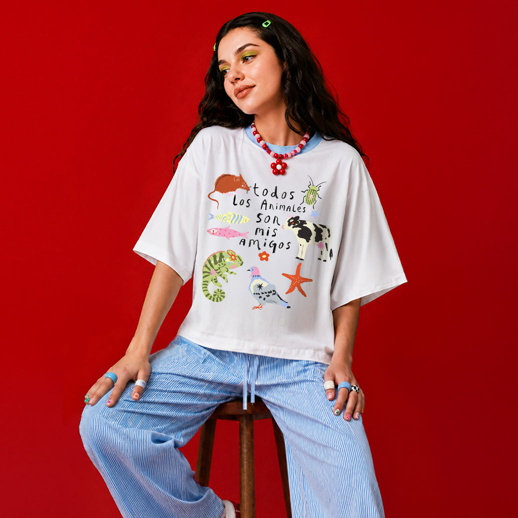 Camiseta Todos Mis Amigos 🐄❤️‍🩹