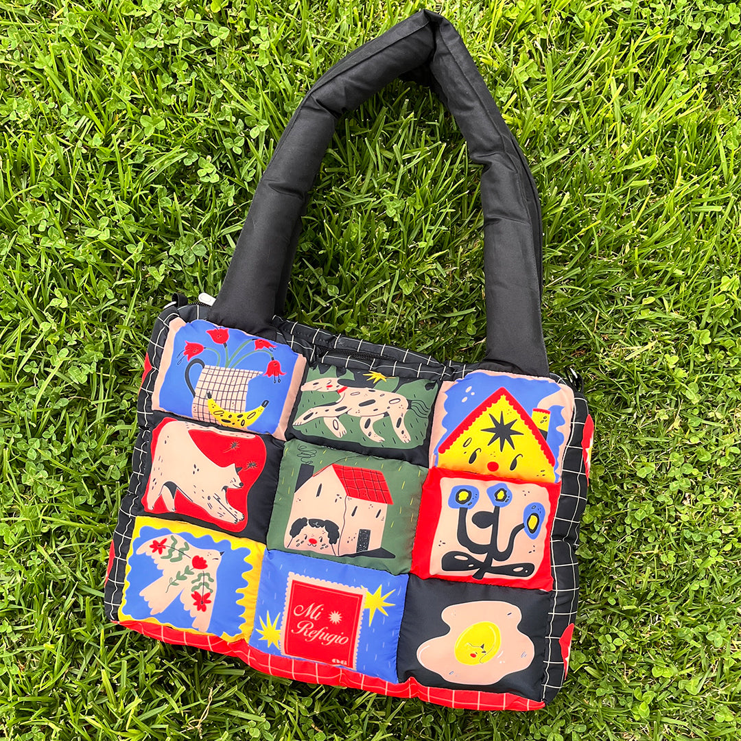 Puffy Tote Bags