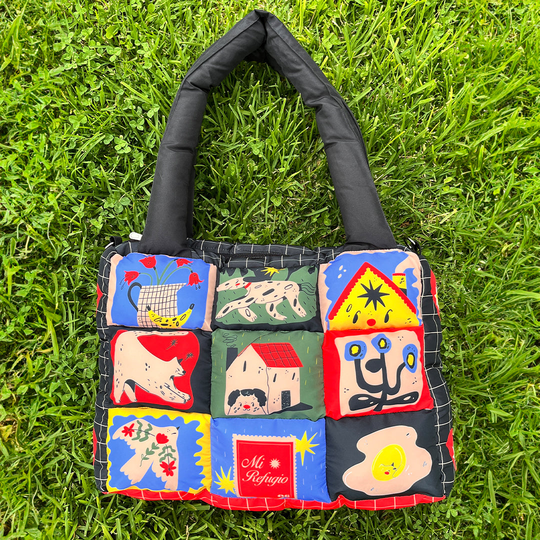 Puffy Tote Bags