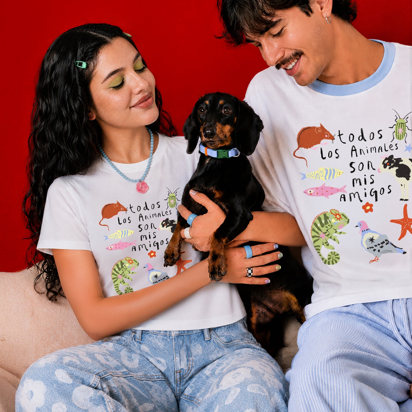 Camiseta Todos Mis Amigos 🐄❤️‍🩹