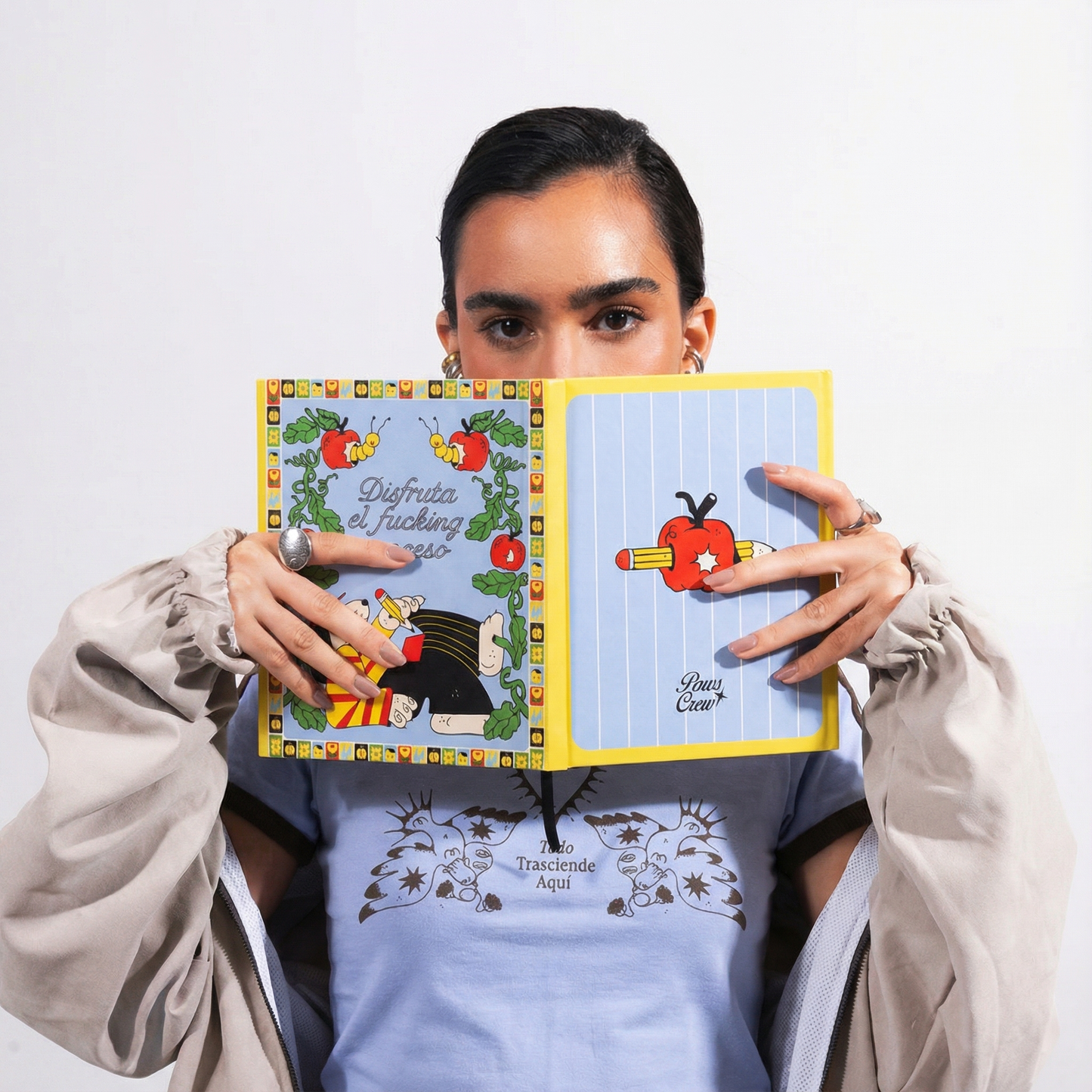 Agenda / Sketchbook “Disfruta el F*cking Proceso” 🍎