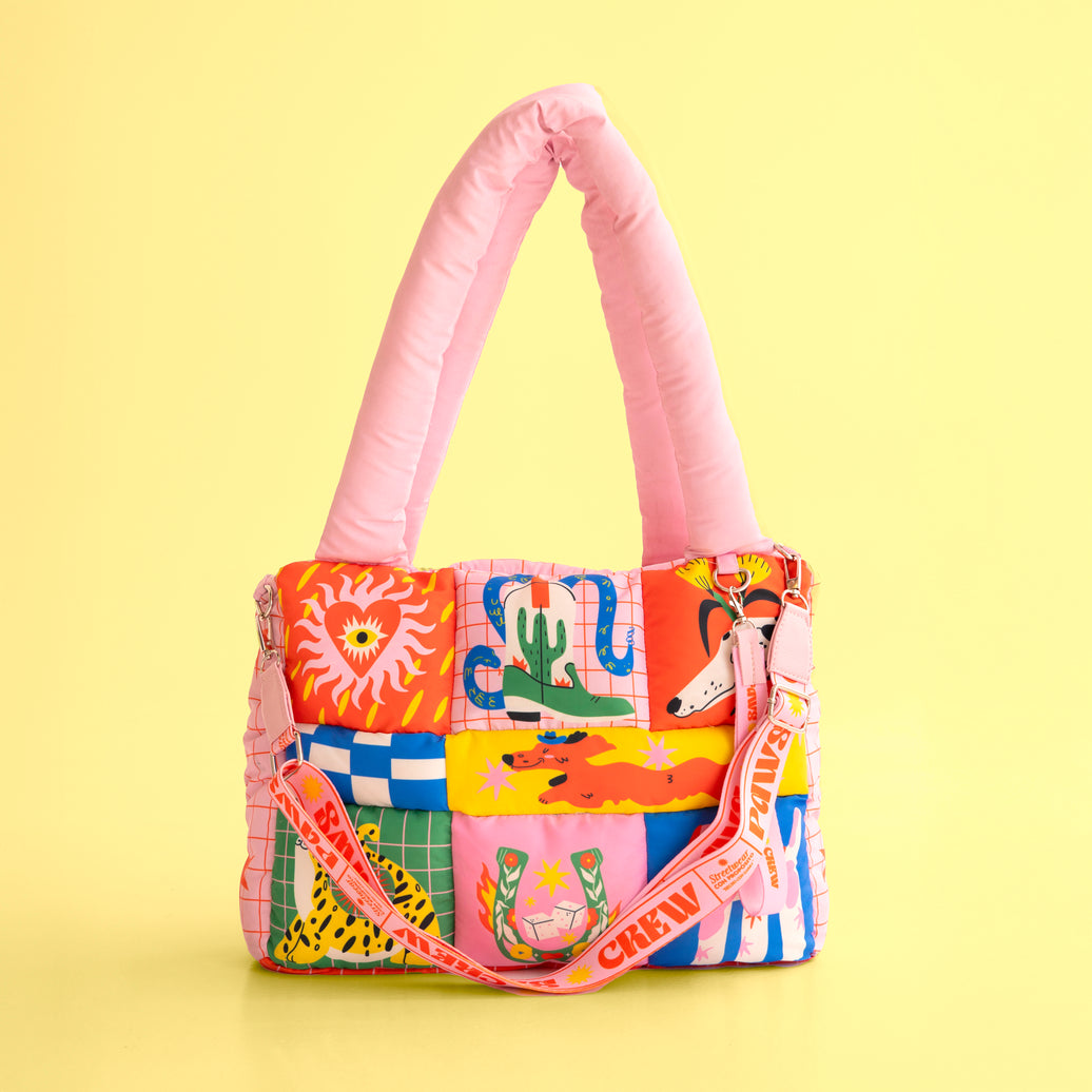 Puffy Bag Mi Hogar Rosa
