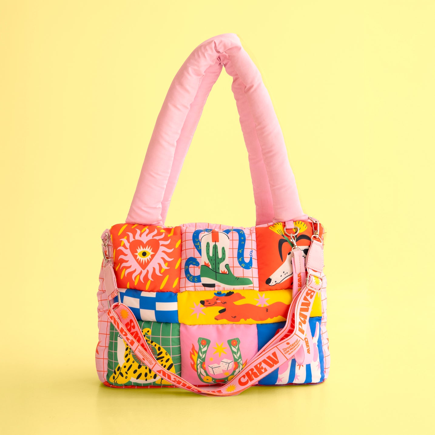 Puffy Bag Mi Hogar Rosa