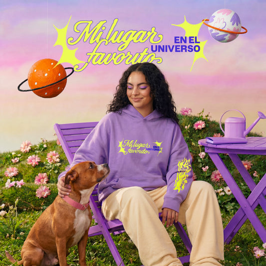 🪐💜 Hoodie Mi Lugar Favorito en el Universo