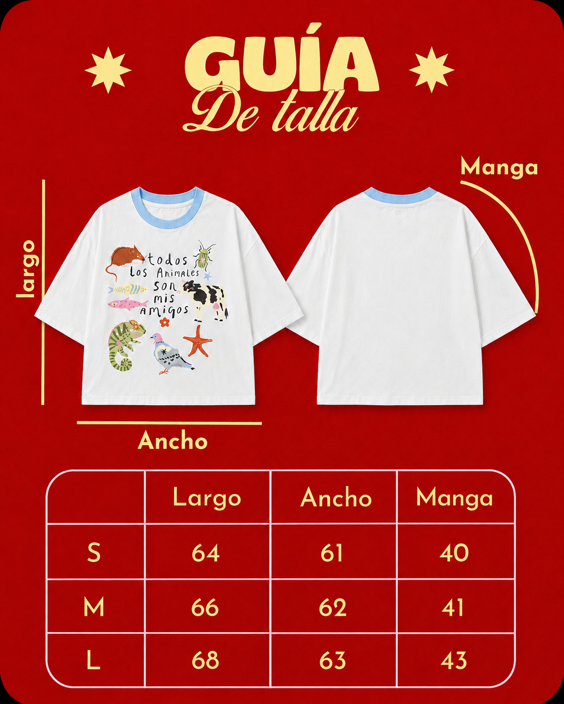 Camiseta Todos Mis Amigos 🐄❤️‍🩹