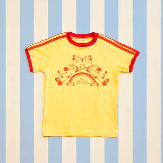 Dreamy Rainbow Baby tee🌼