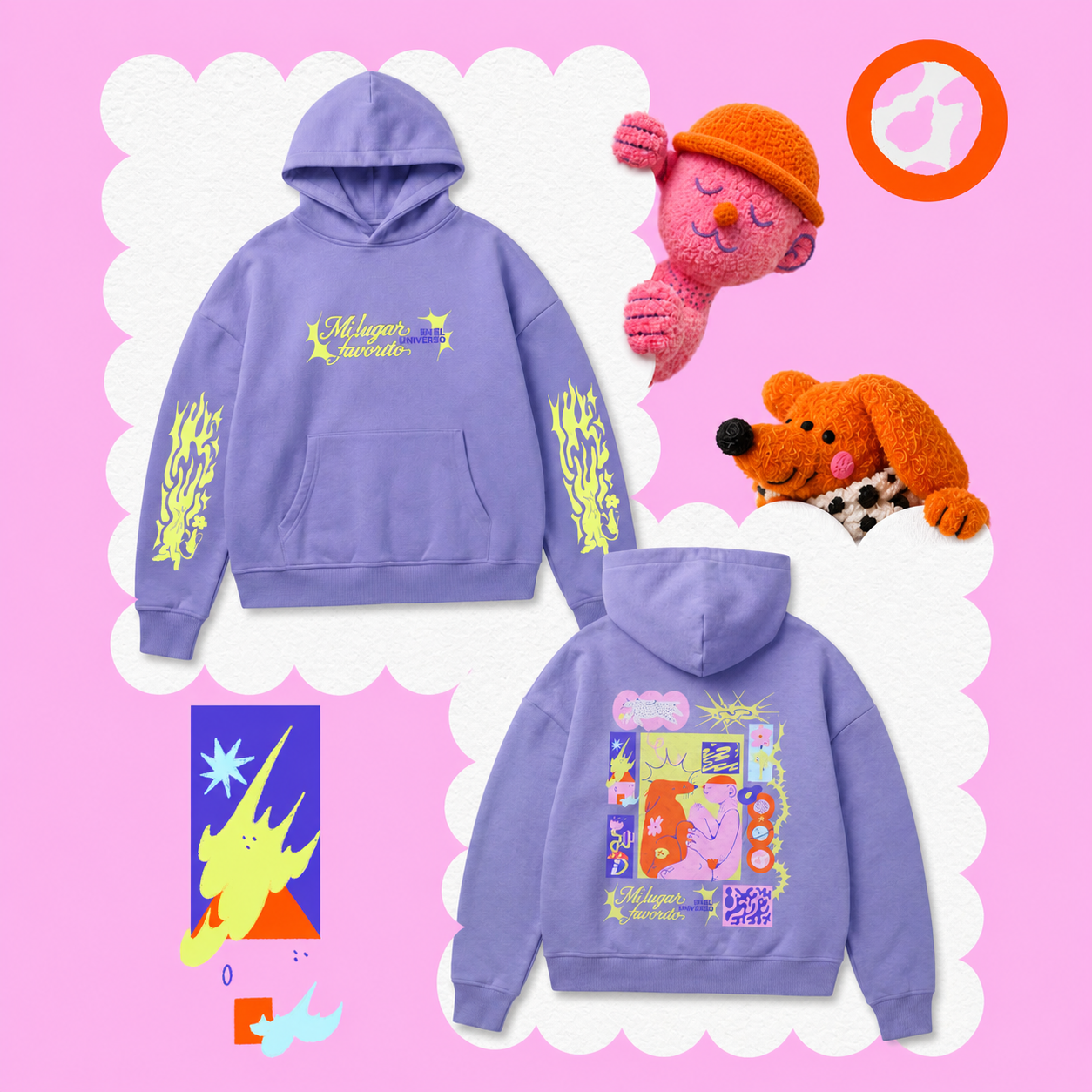 🪐💜 Hoodie Mi Lugar Favorito en el Universo