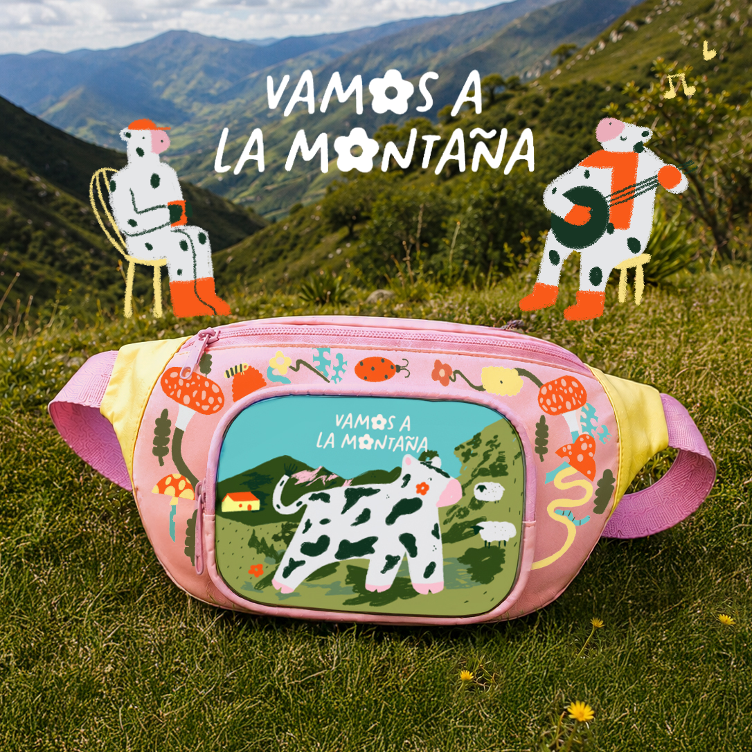 Cangurera Montaña 🌸🐄