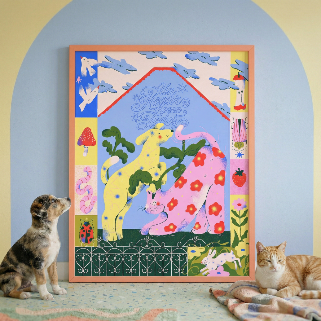 🏡✨ Póster Un Hogar para Todos