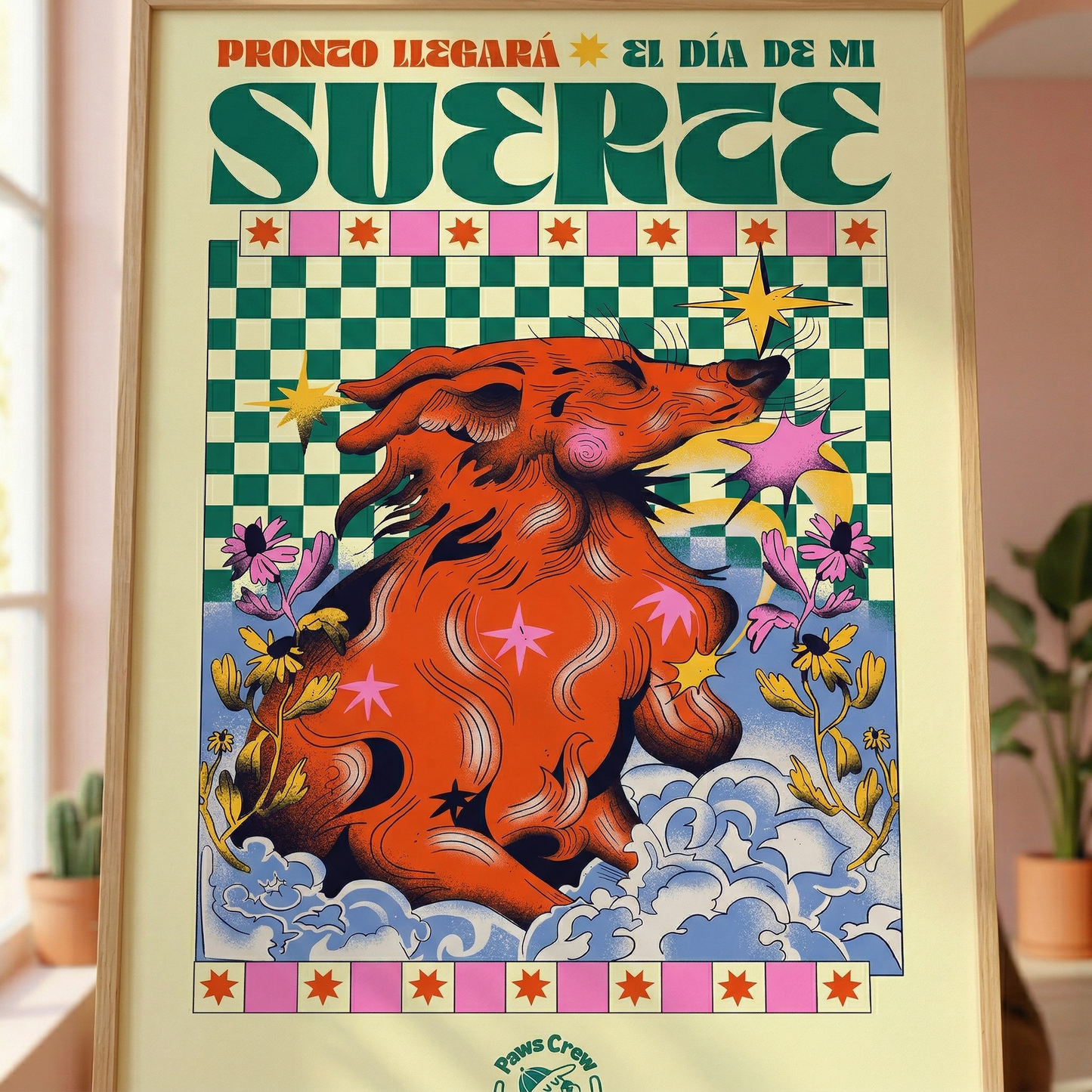 🐕🌟 Póster Suerte