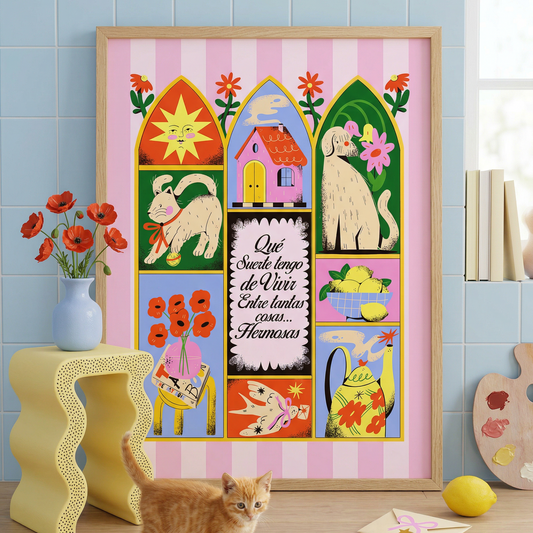 🌸✨Póster Cosas Maravillosas