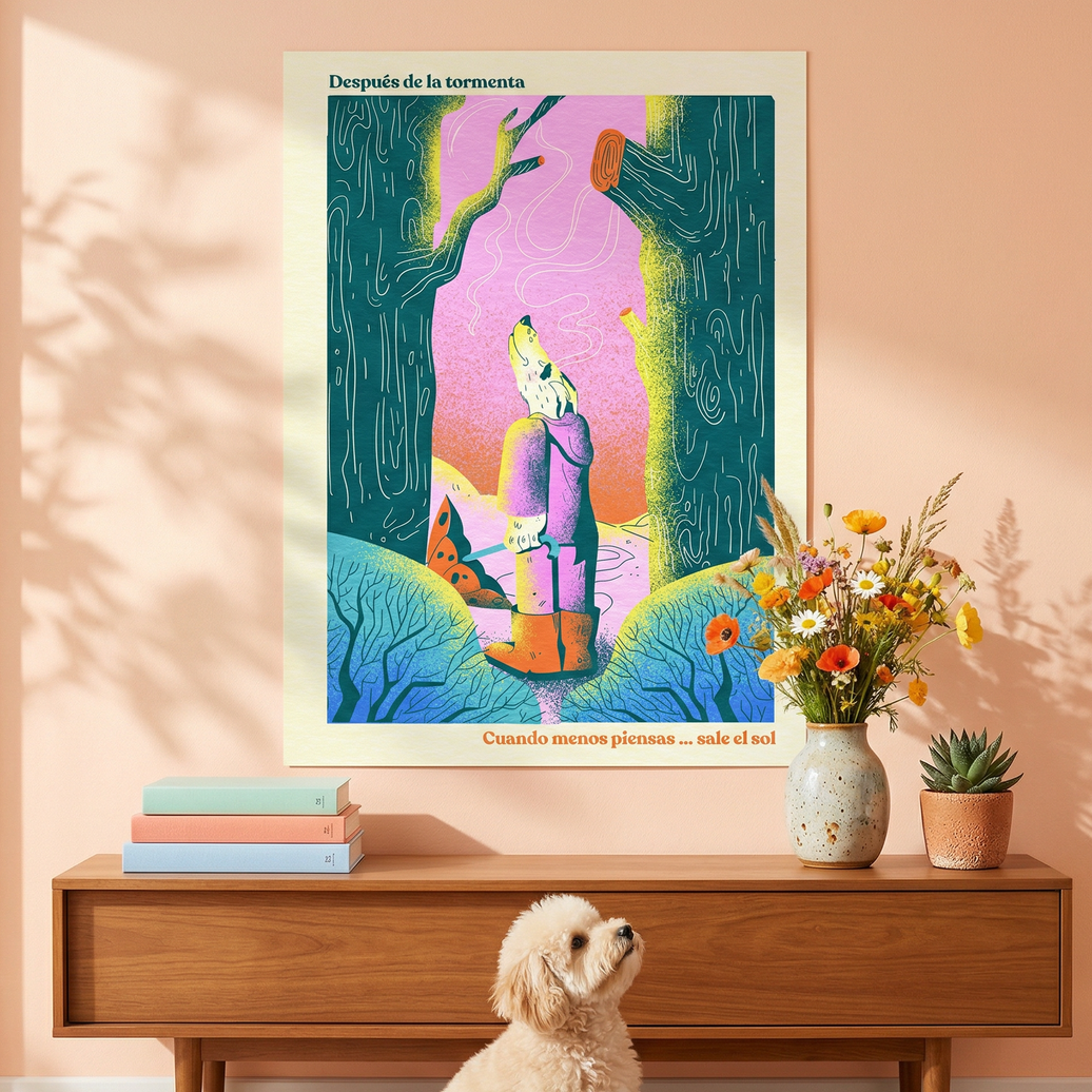 🌤️🖼 Póster Sale el Sol